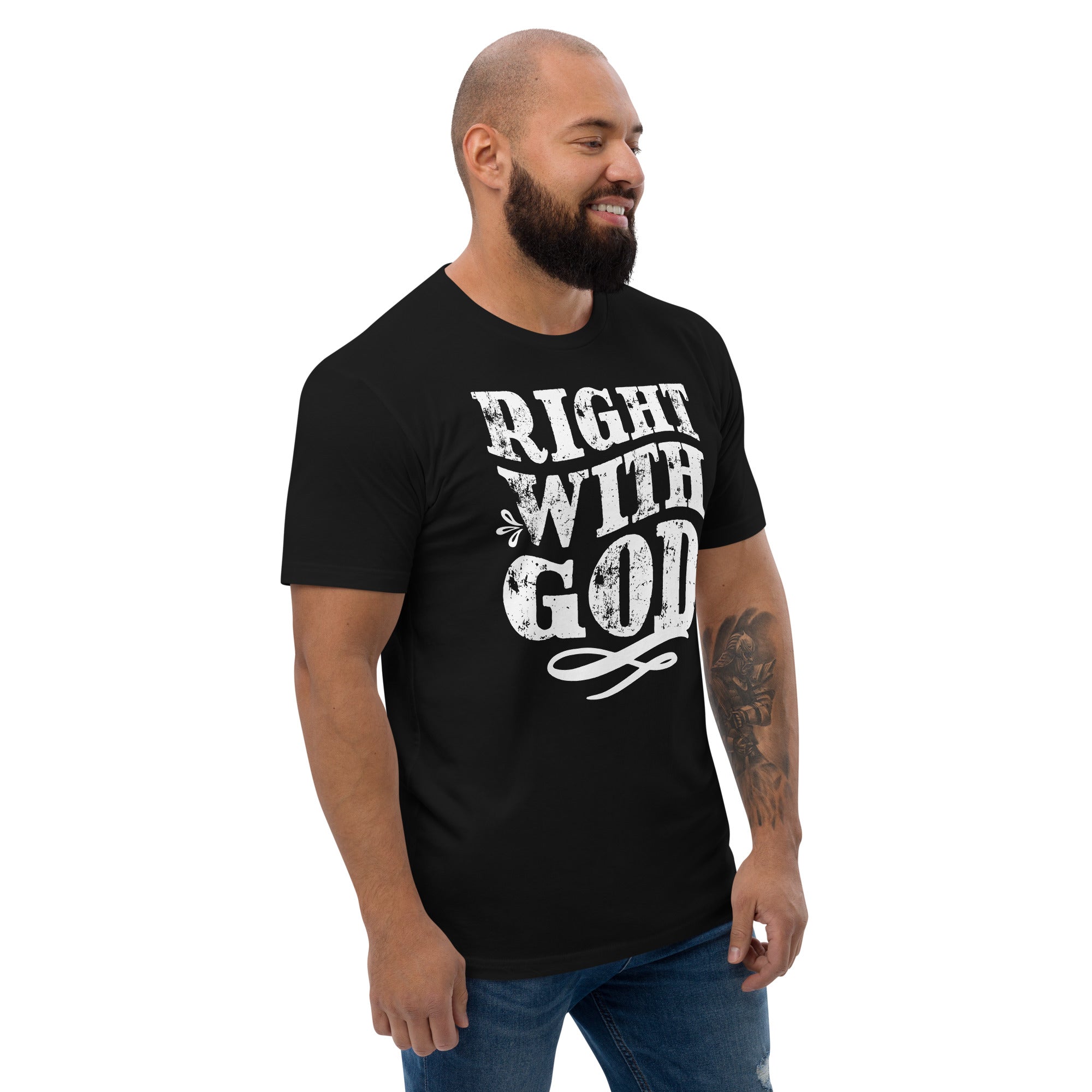“Right With God “ Short Sleeve T-shirt