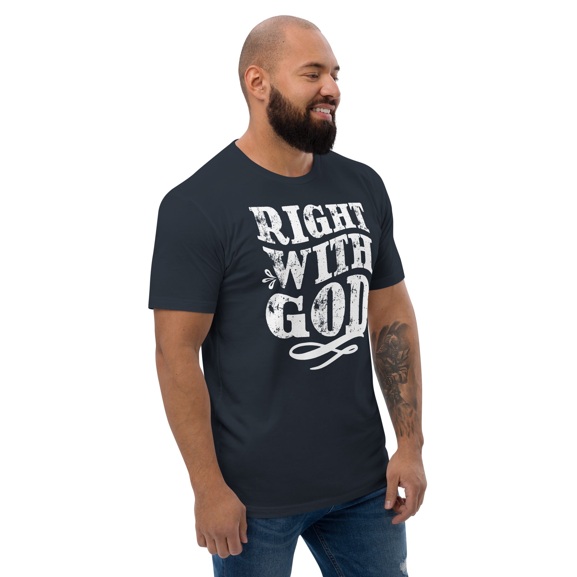 “Right With God “ Short Sleeve T-shirt