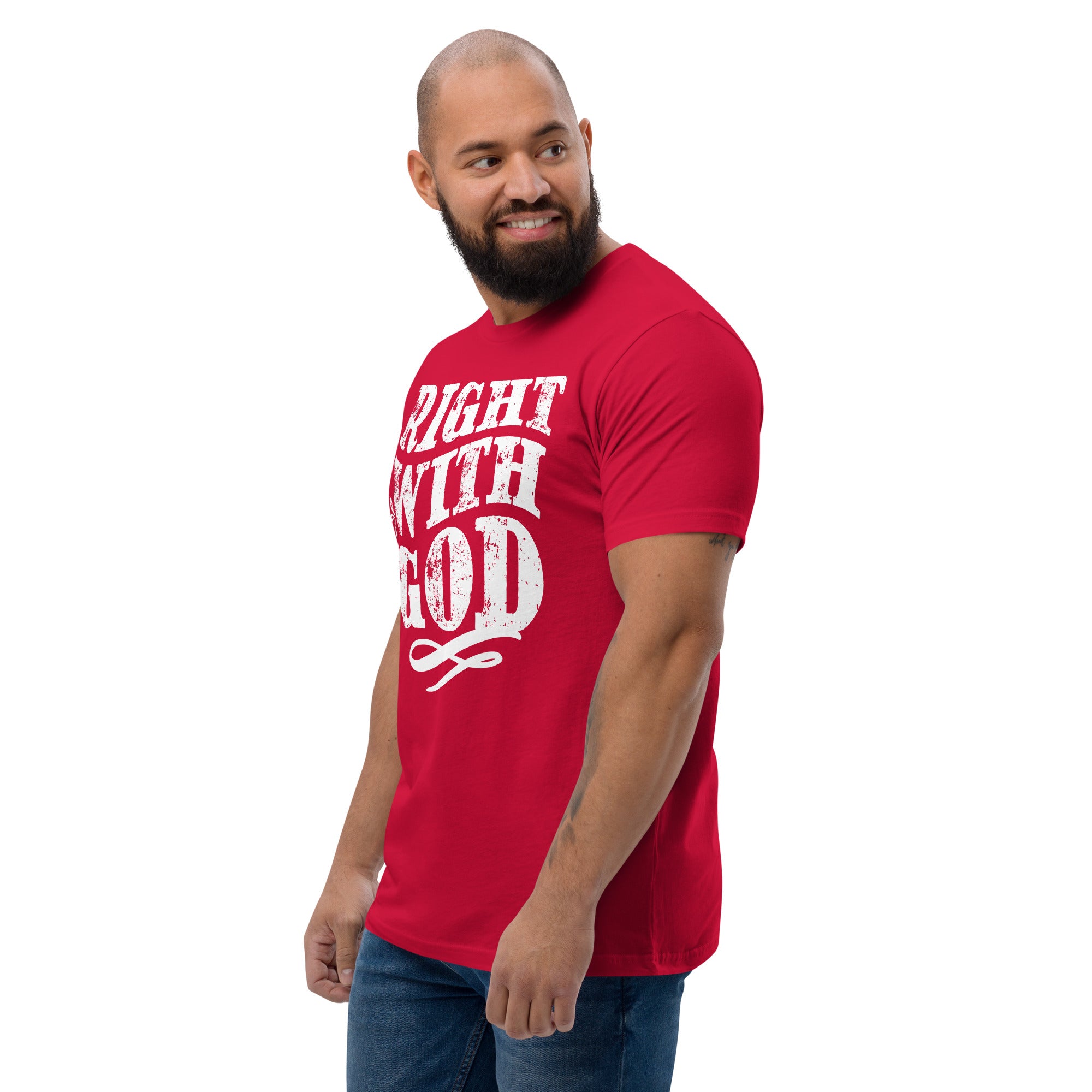 “Right With God “ Short Sleeve T-shirt