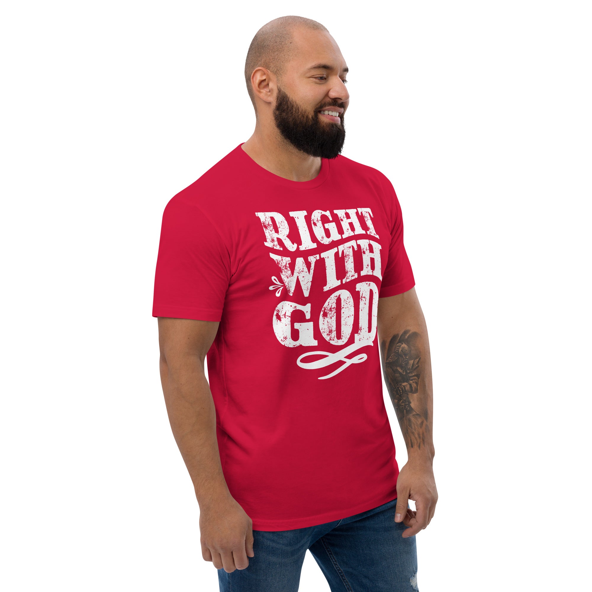 “Right With God “ Short Sleeve T-shirt