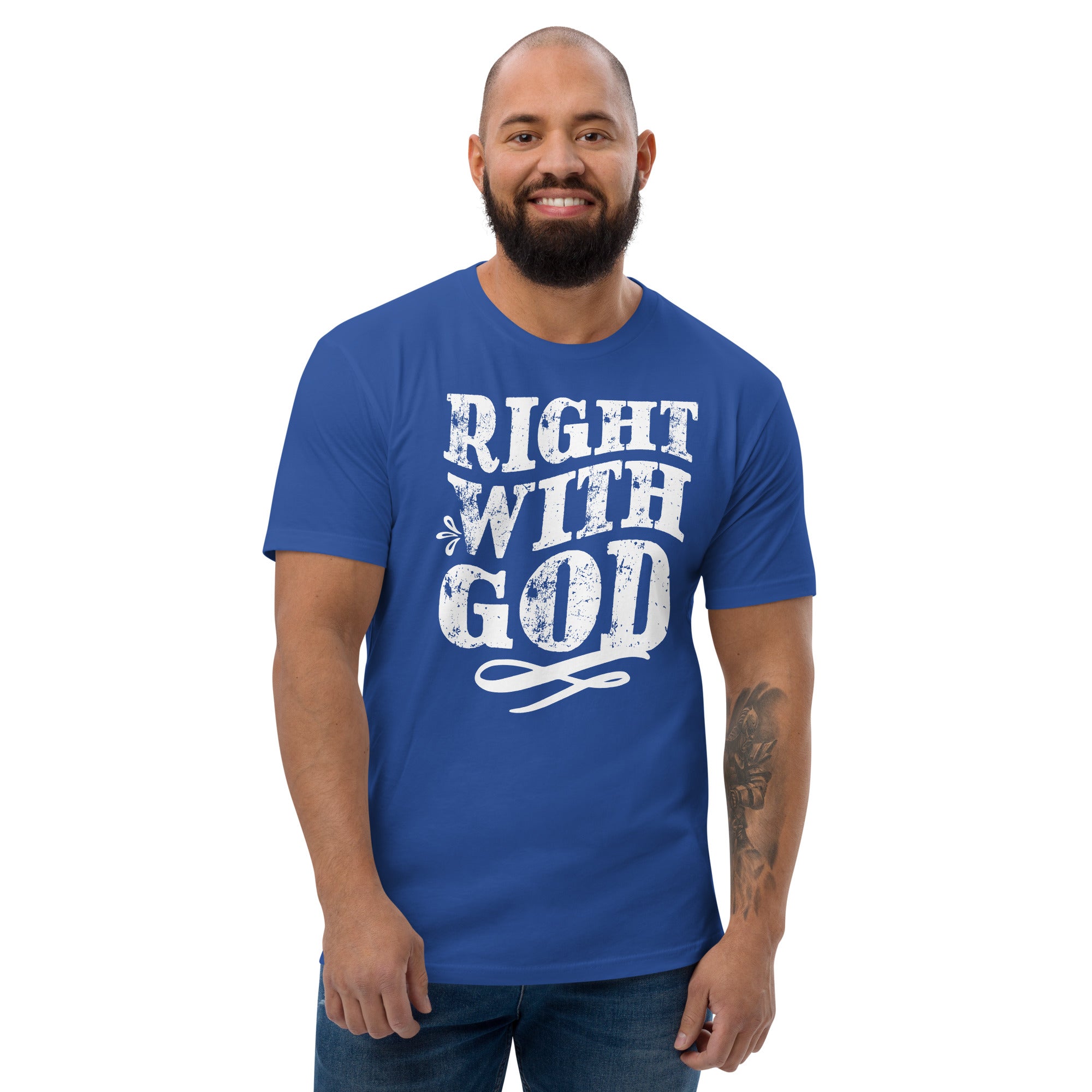“Right With God “ Short Sleeve T-shirt