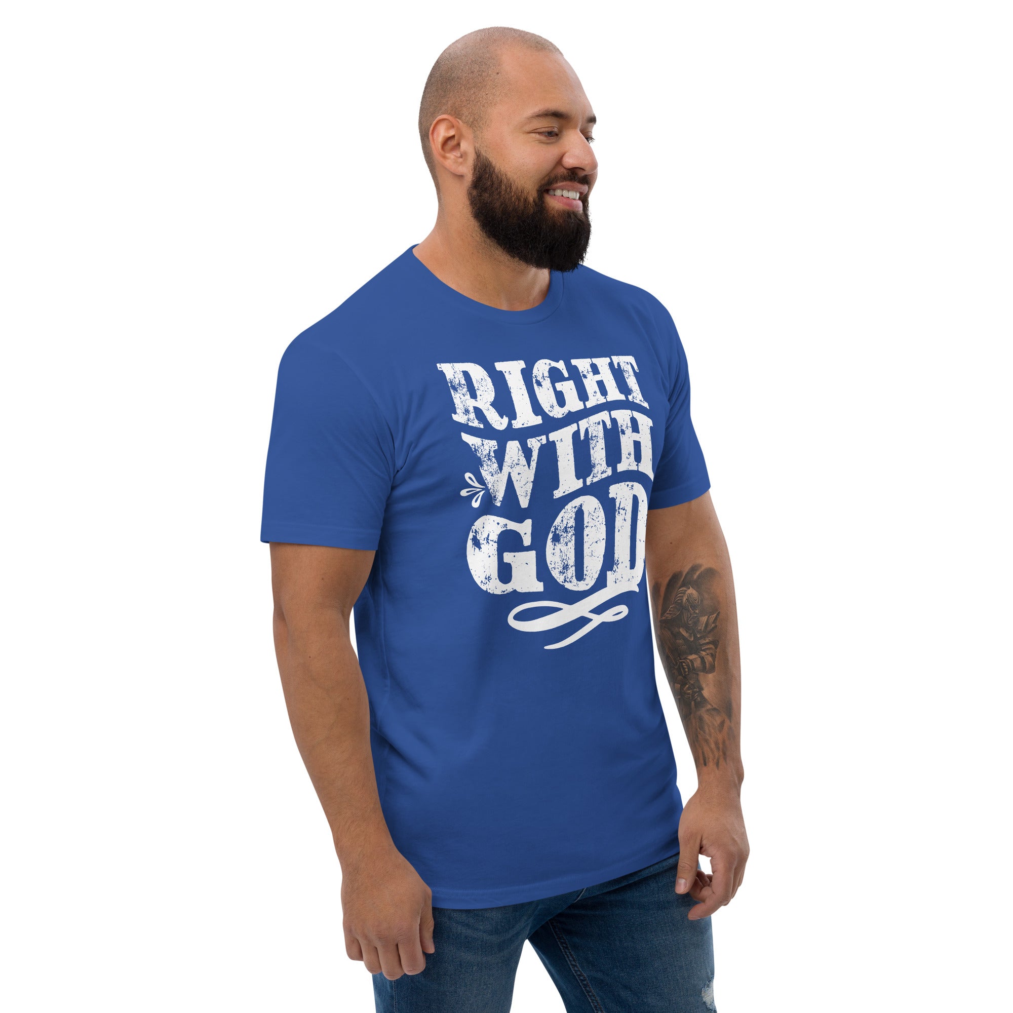 “Right With God “ Short Sleeve T-shirt