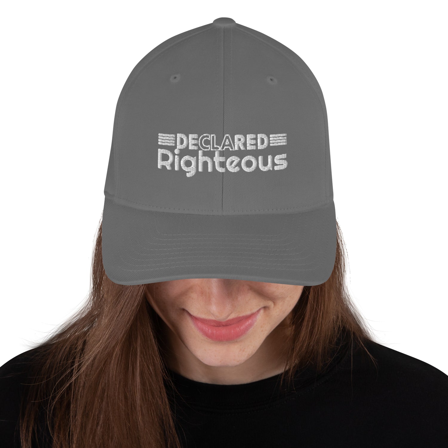 “Declared Righteous” Structured Twill Cap