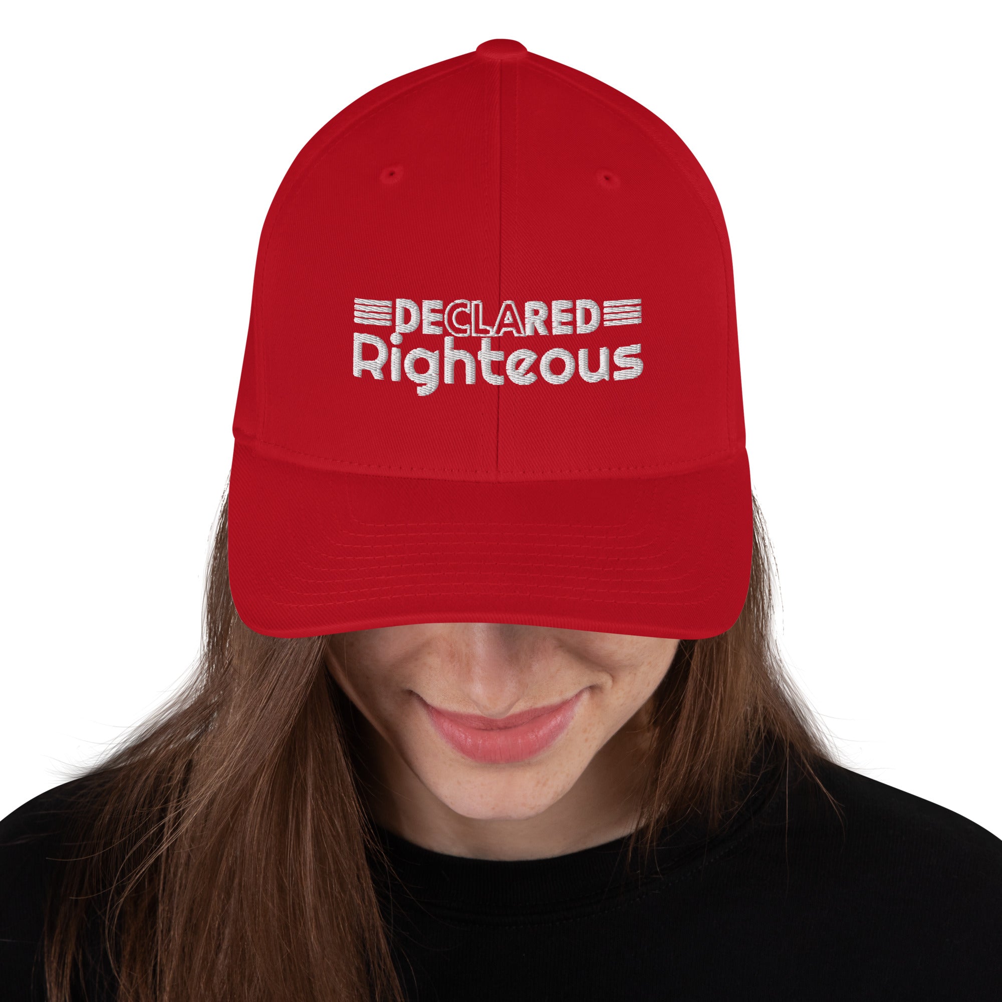 “Declared Righteous” Structured Twill Cap