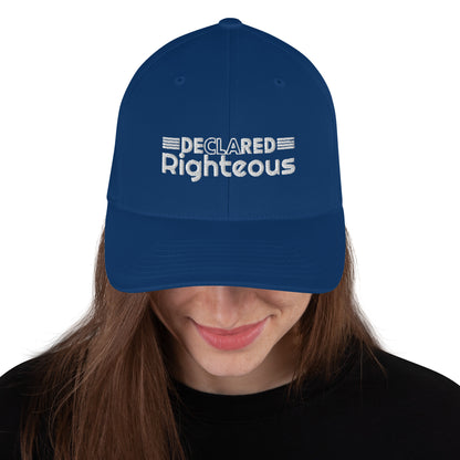 “Declared Righteous” Structured Twill Cap