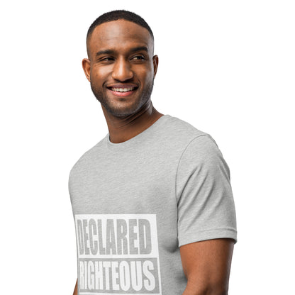 “Declared Righteous” Unisex t-shirt